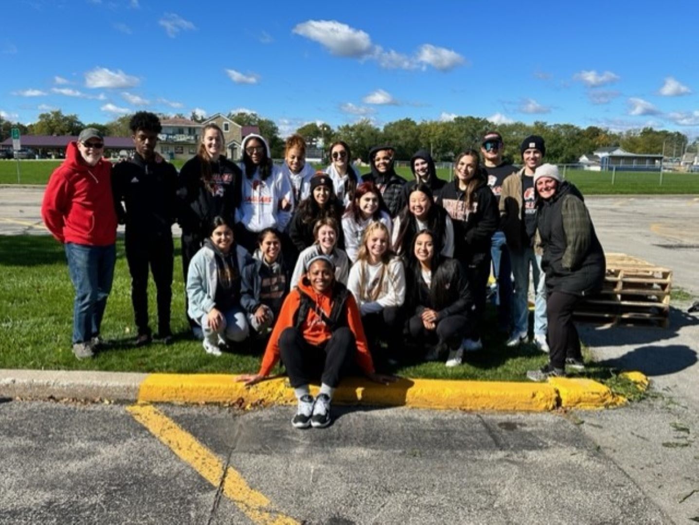 GSU Jaguars at the Love Monee Community Event October 7.