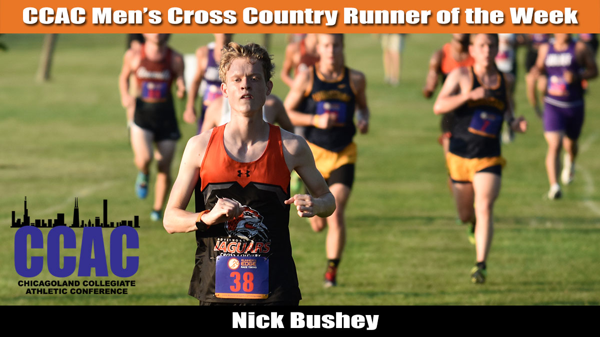 Bushey Named CCAC Runner of the Week