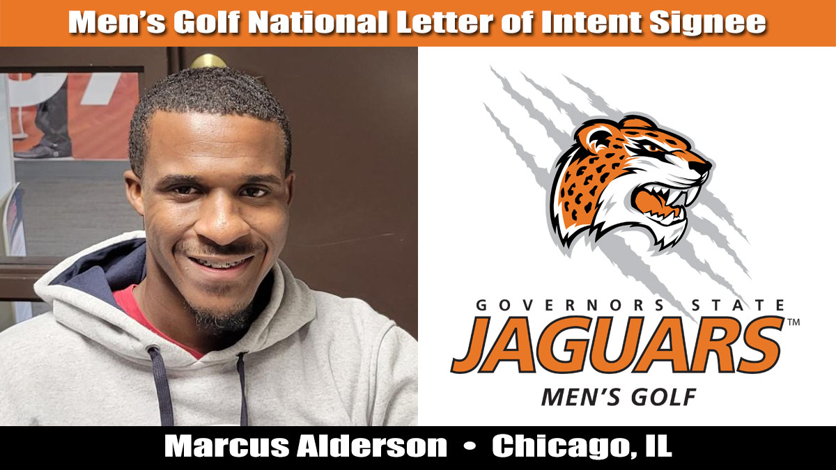 Men's Golf Signing: Marcus Alderson