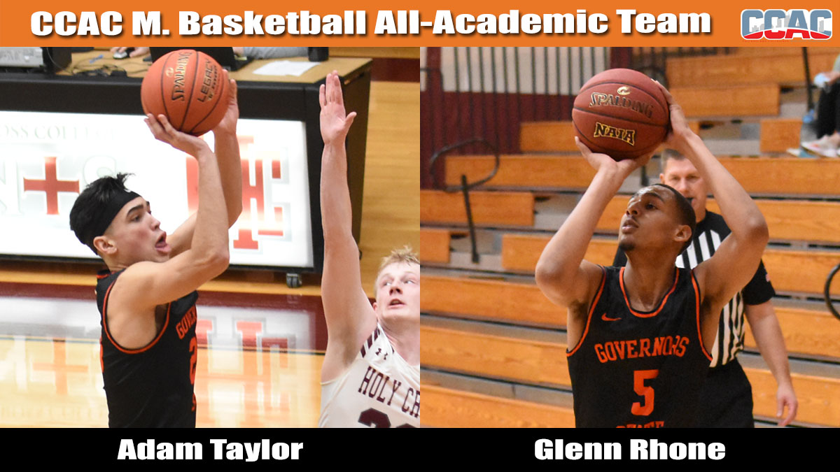 Taylor, Rhone Honored with All-Academic Awards