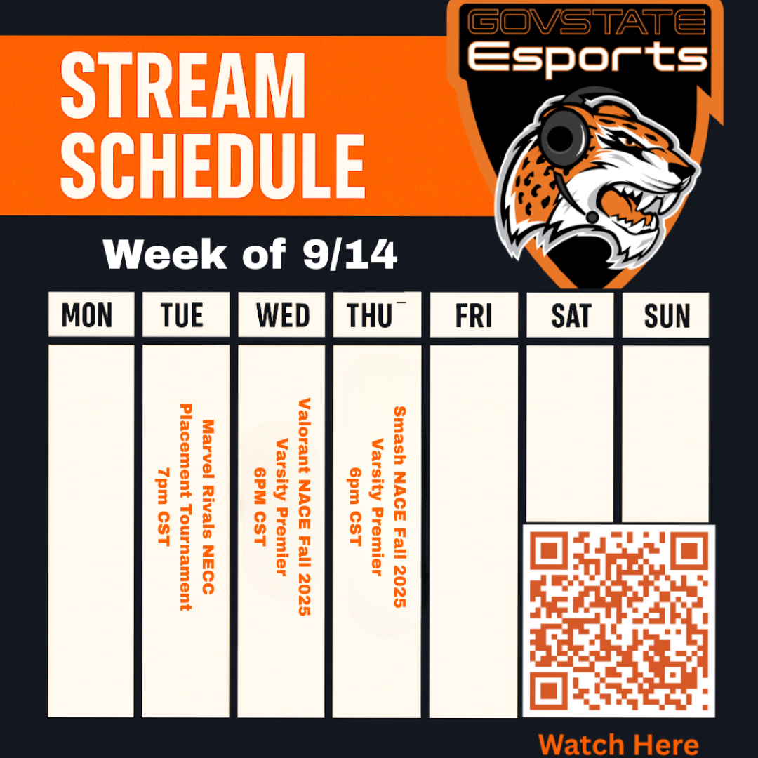 First Season of Collegiate Coed ESports in 2025-26 at GovState.
