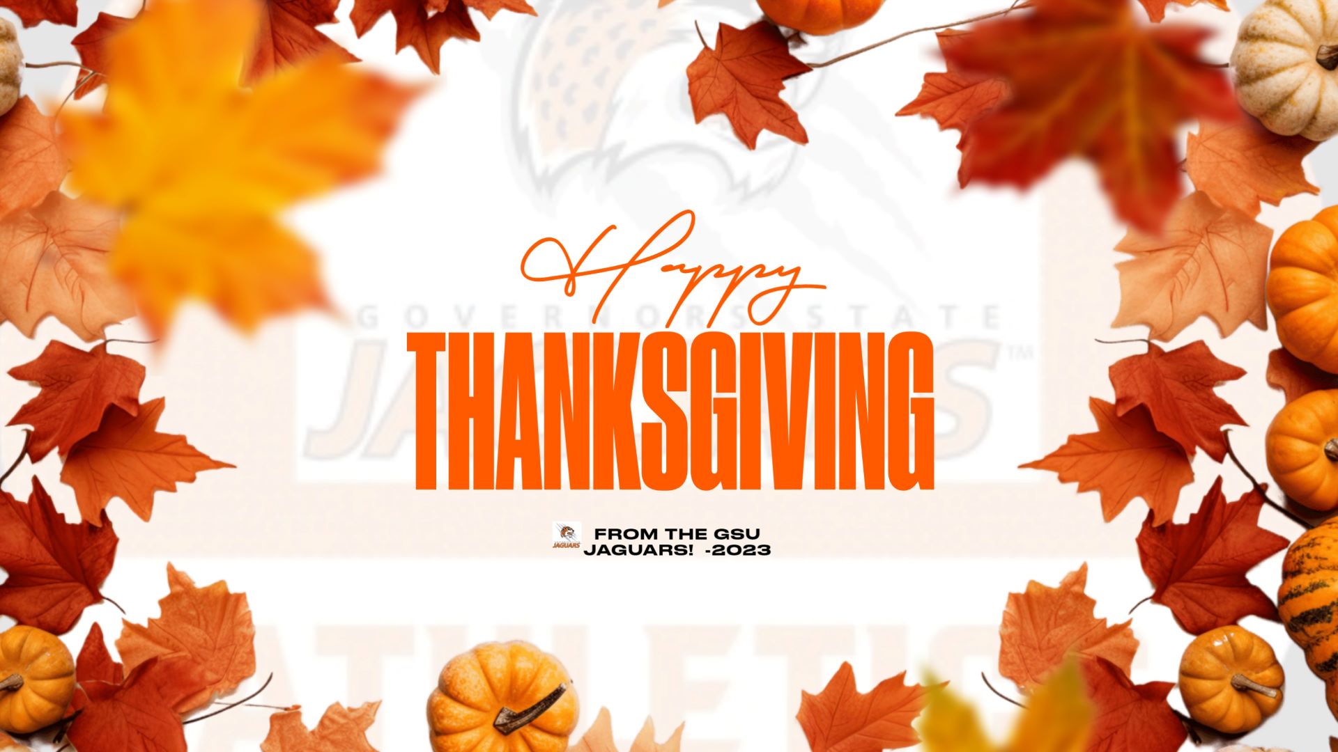 HAPPY THANKSGIVING! - From The Jaguars -