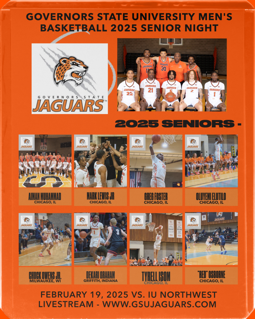 SENIOR NIGHT 2025 - Basketball Seniors Honored - First Round CCAC Playoffs Tues at IU NW 7PM