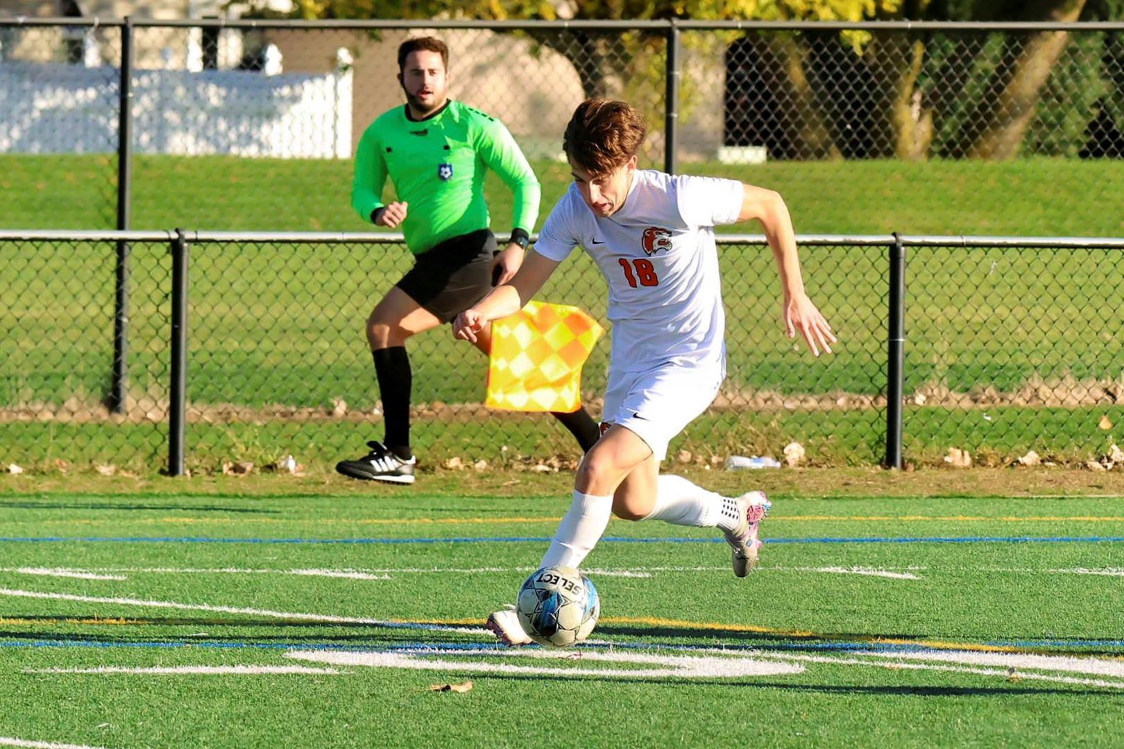 (18) Andrea Croce - 2024 CCAC Player of the Year and Offensive Player of the Year Award winner.
