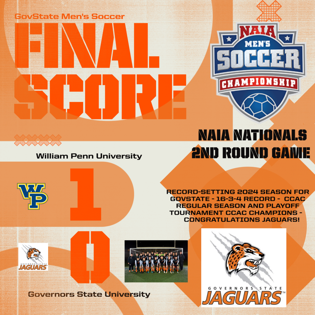 Record-Setting Men's Soccer Season Ends - GovState Loses 1-0 at NAIA Nationals Second Round Game