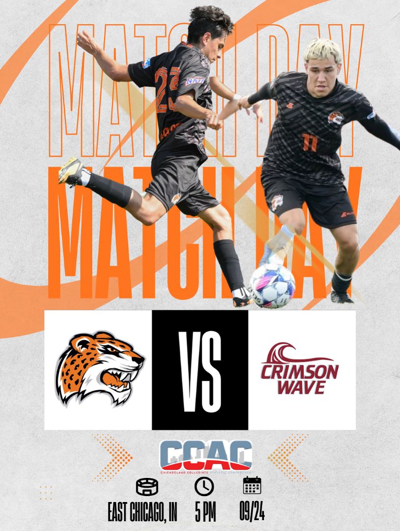 GovState men's soccer - (23) Jose Antonio and (11) Joan Gallardo.