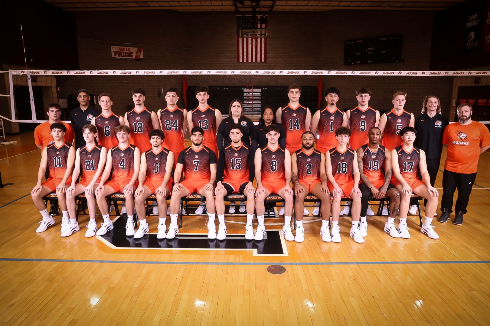 2026 GovState men's volleyball pictured on media day in January, the second season of NAIA competition for the Jaguars ended with the Jaguars runnerup in the CCAC Playoffs to national #3 St. Xavier. Congratulations to the Jaguars for another great season - 19-11 overall, 13-2 CCAC!