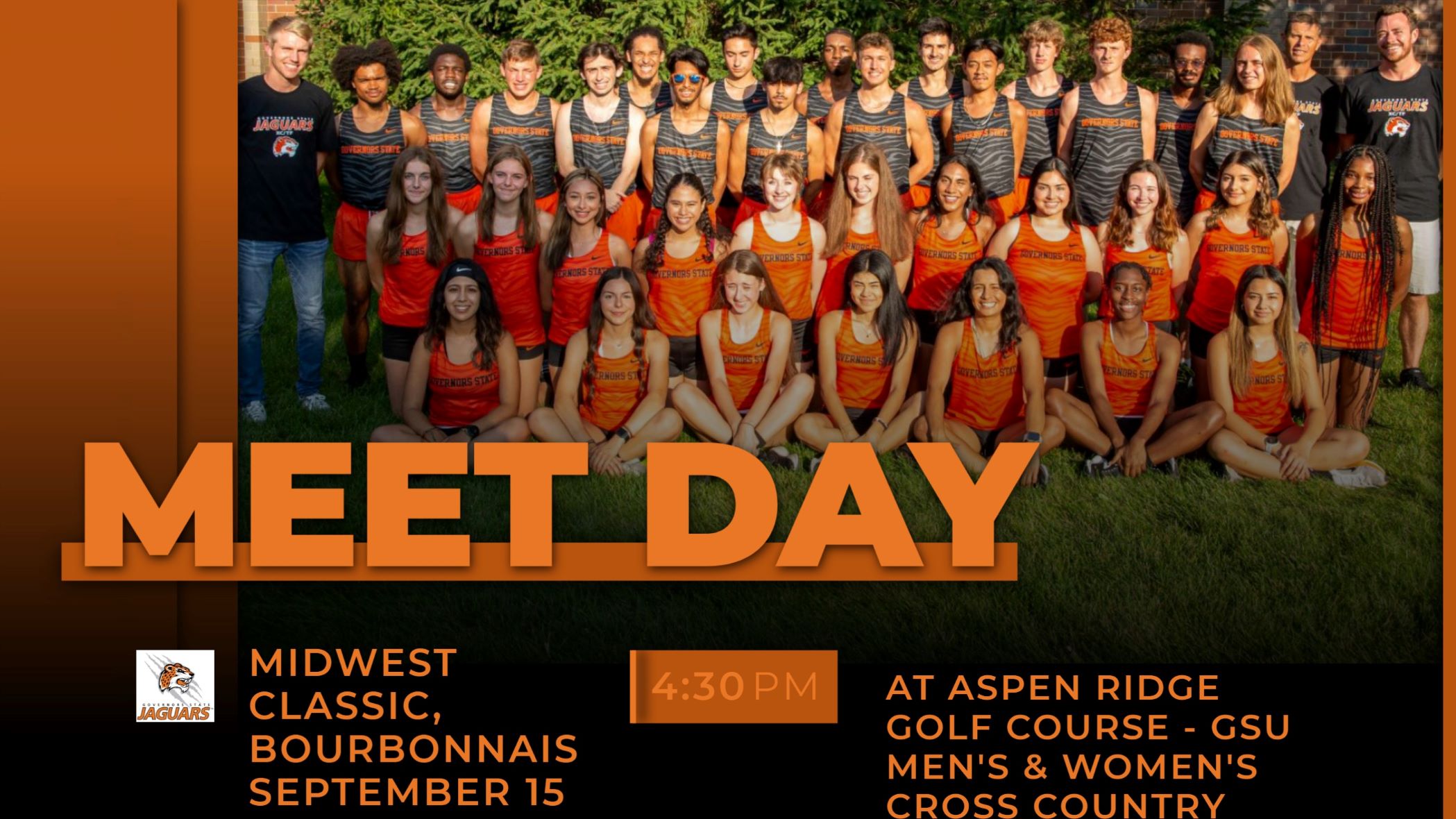 MEN'S AND WOMEN'S CROSS COUNTRY TEAMS AT MIDWEST CLASSIC - FRIDAY SEPTEMBER 15, - Men's Team Finishes 2nd , Women 4th -