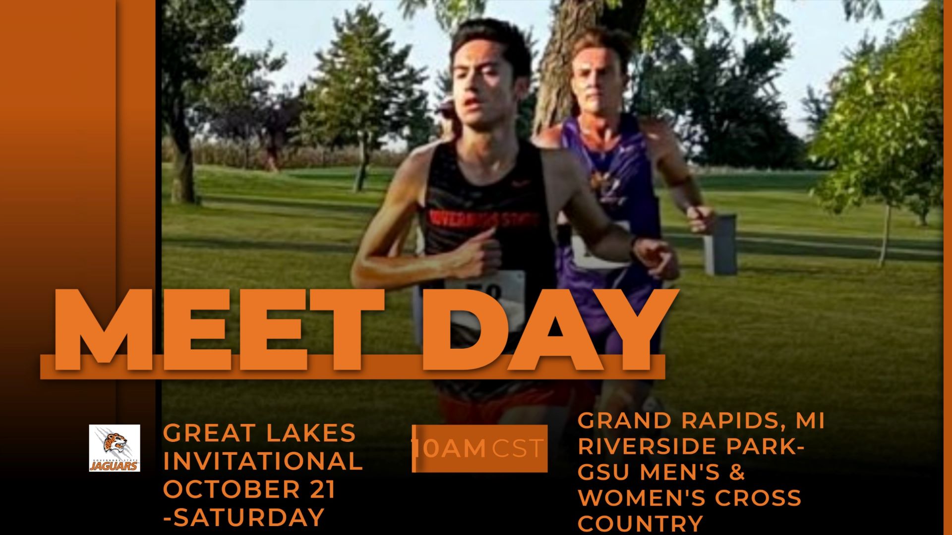 GSU MEN'S - WOMEN'S CROSS COUNTRY AT GREAT LAKES INVITATIONAL SATURDAY MORNING IN MICHIGAN