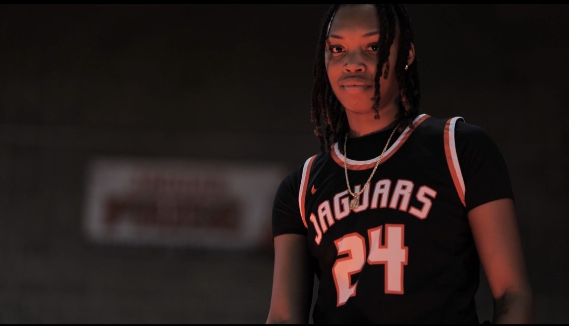 New GSU Jaguar Women's basketball signee, Enija Brown-Griffin.