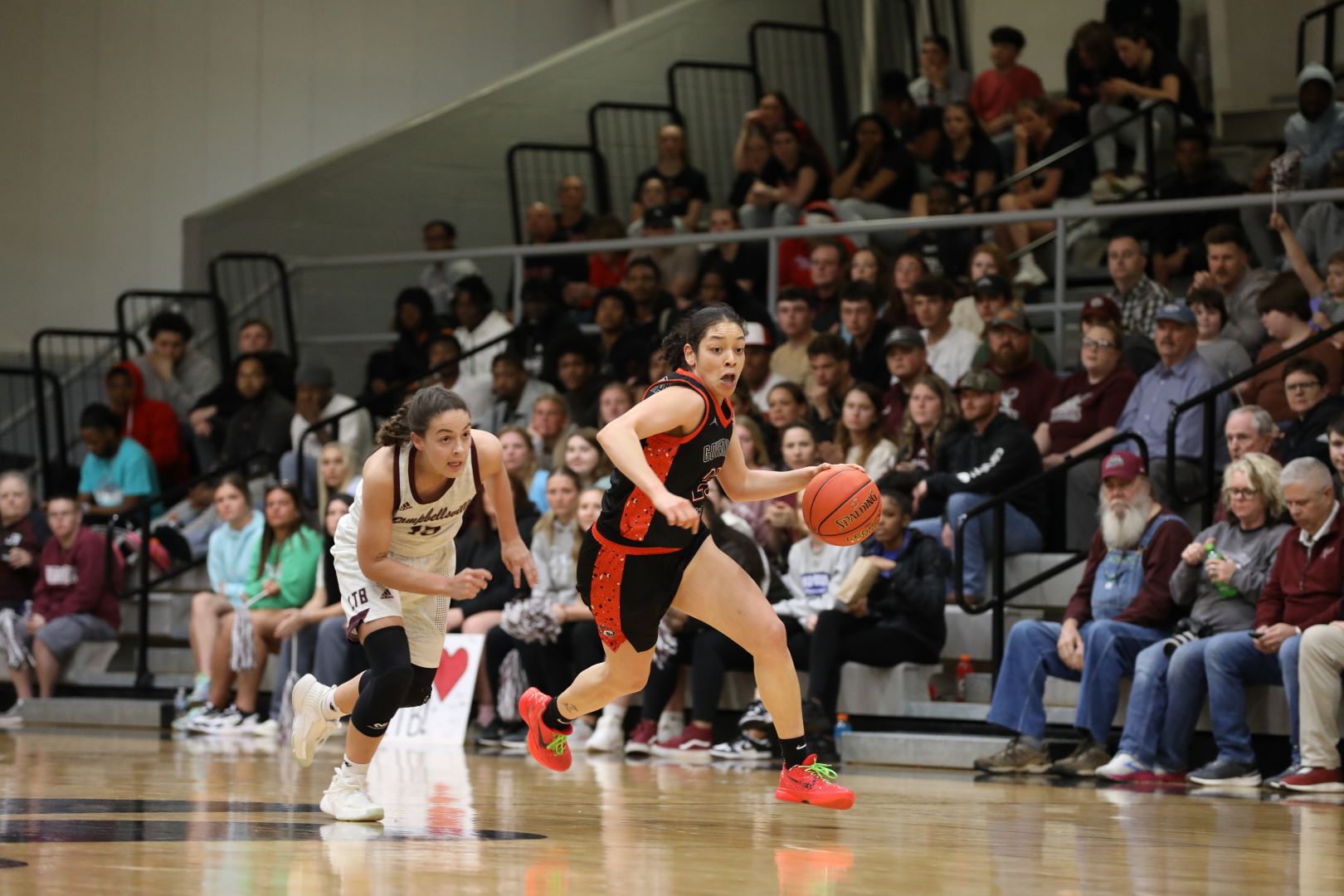 (20) Tabetha Jones led GSU with 17 points, pictured at NAIA National Tournament Friday, March 15 in Kentucky.