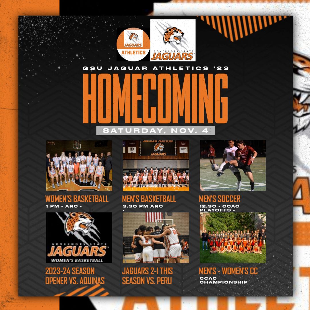GSU HOMECOMING 2023 - Women's Basketball, Men's Basketball, Men's Soccer, Men's and Women's Cross Country All in Action Saturday November 4