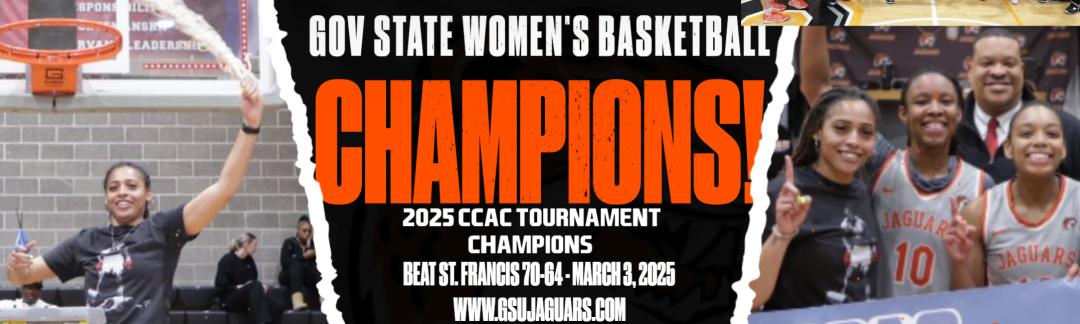 2025 CCAC CONFERENCE TOURNAMENT CHAMPIONS!! Jaguars Complete CCAC Double-Double