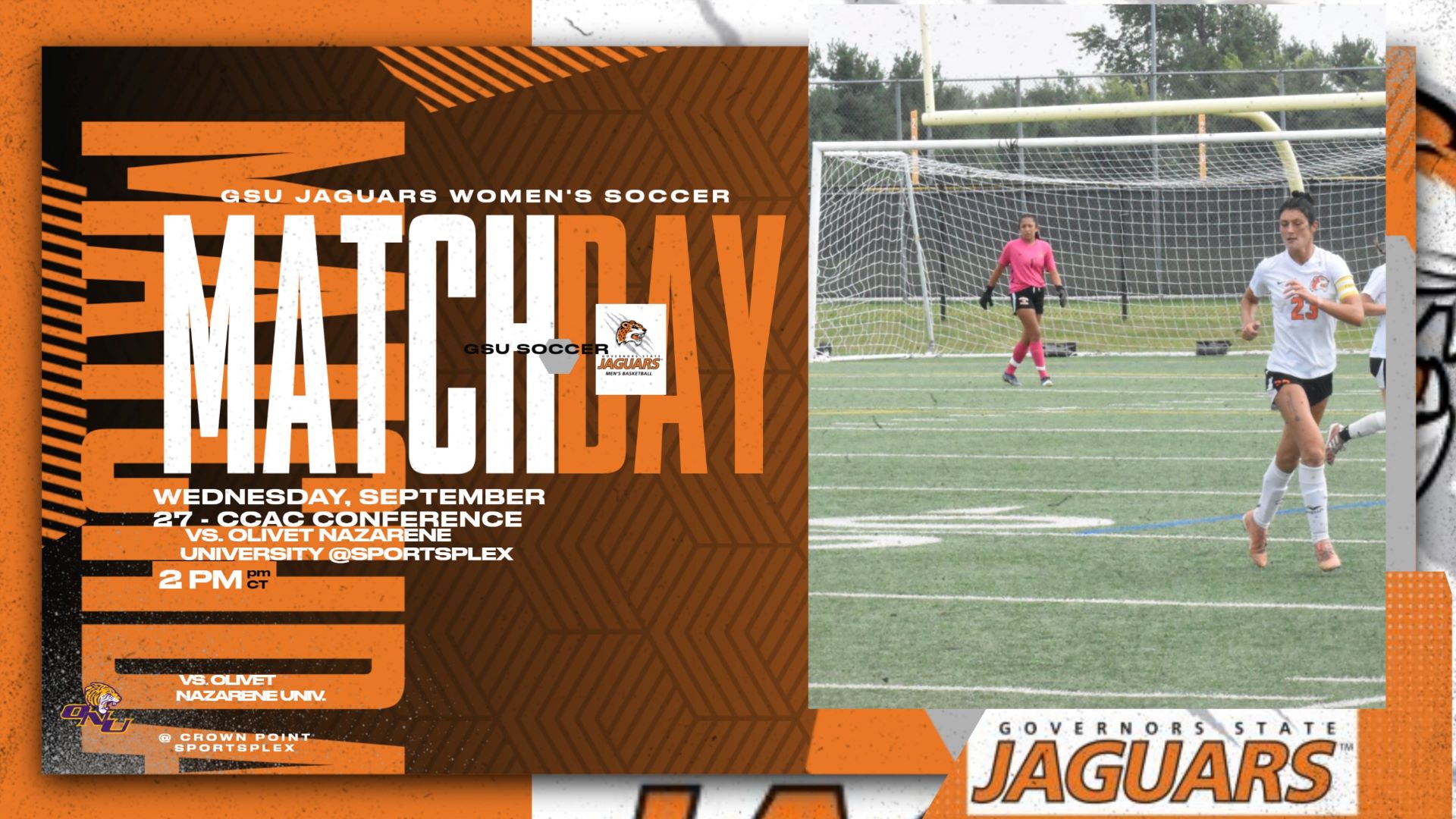 WOMEN'S SOCCER LOSE TO OLIVET NAZARENE WEDNESDAY -  AT JUDSON SATURDAY 12 NOON - Men's/Women's Soccer Doubleheader Saturday at Judson