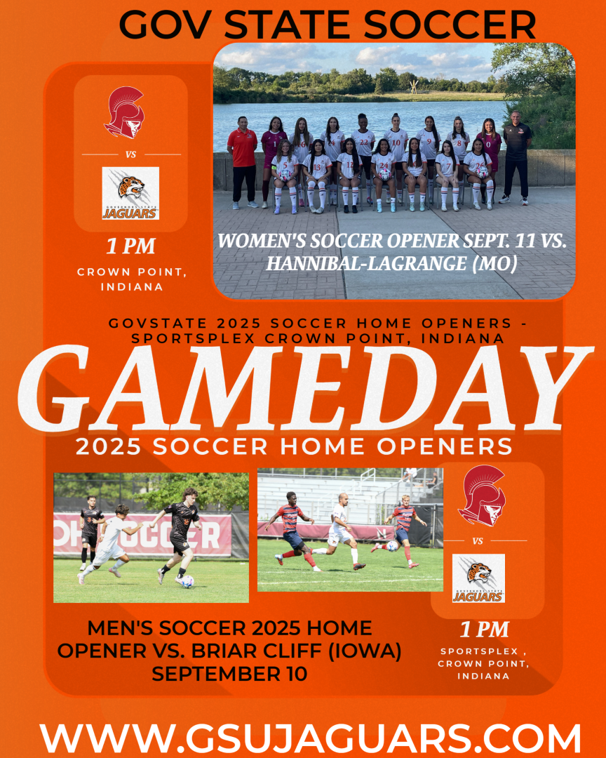 GovState Women's Soccer With 2025 Home Opener Set For September 11, 1 PM - Crown Point, IN -